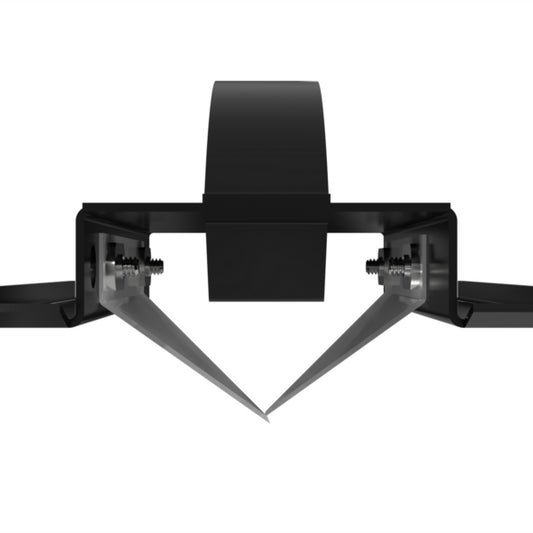 Malco DT15V – 1.5" V-Cut Duct Board Tool (Black)